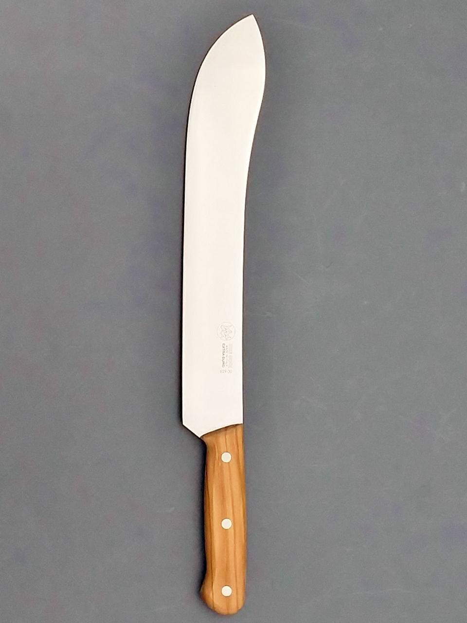 SABER KNIFE 12" BLADE - SOLID OLIVE WOOD FULL TANG HANDLE