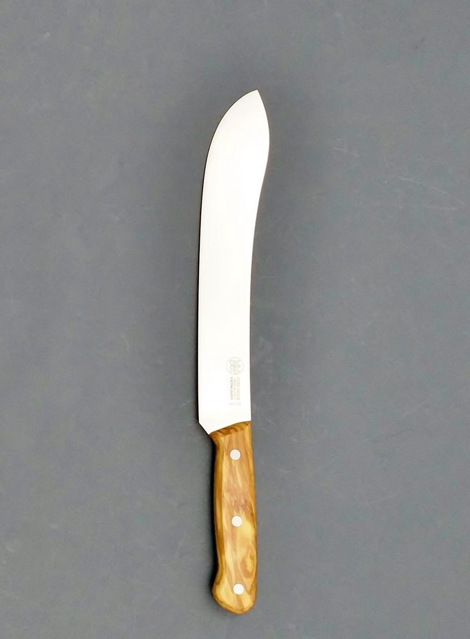 SABER KNIFE 10" BLADE - SOLID OLIVE WOOD FULL TANG HANDLE